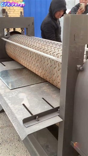 Oddly Satisfying! Watching Aluminum Plates Get Embossed | Metal Pressing Process
