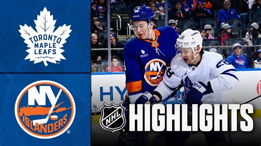 Maple Leafs vs. Islanders | NHL Highlights | April 09, 2026
