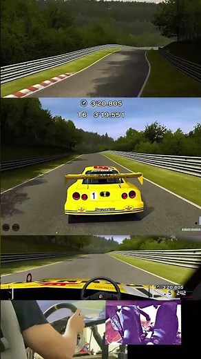 Pennzoil Nismo GT-R JGTC '99 Nordschleife - Steering Wheel Gameplay Gran Turismo 4 Spec II pt 4.1