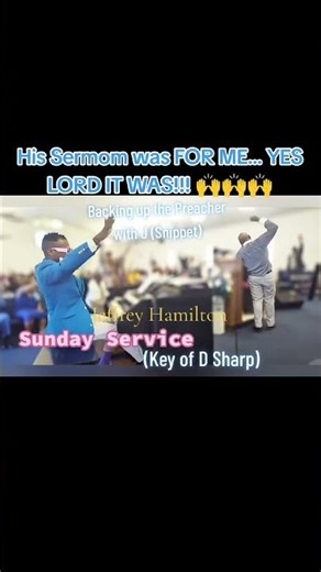 Backing up the Preacher... Jeffrey Scott Hamilton