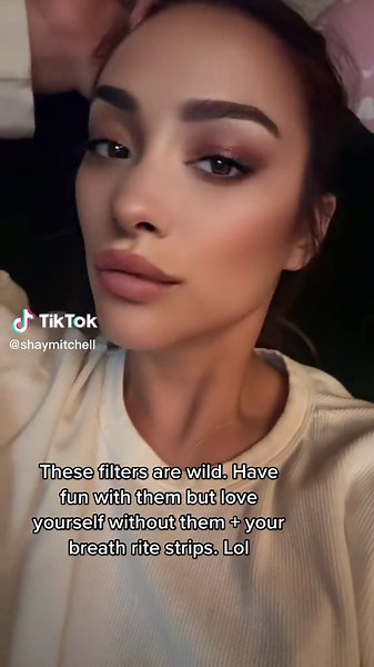 Shay Mitchell on TikTok