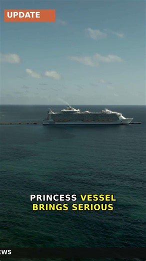 Majestic Princess Makes HUGE Belfast Debut!