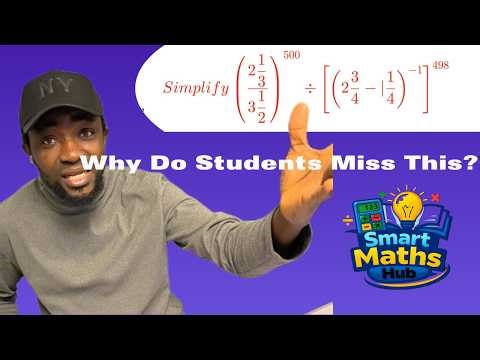 😱 A very tricky fractional power question