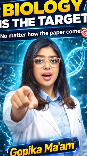 Preparation decides difficulty, not luck 🎯📘 #gopikamam #neet #viral