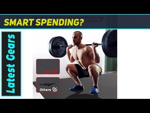 CHEETE Extra Large Exercise Mat: The Ultimate Home Gym Upgrade!