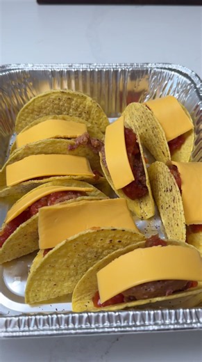 Quick baked tacos recipe using everyday ingredients