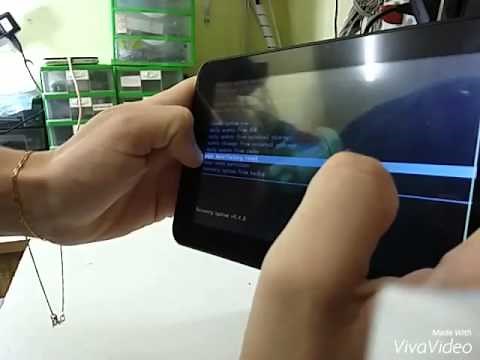 Como formatar / tirar senha / desbloquear tablet
