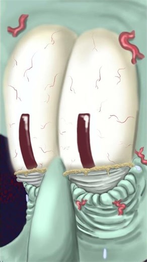 Squidward finally snaps! #spongebob #squidward #patrick #funny #comedy #animation #dark #darkhumor