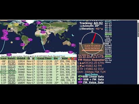 Web Based Satellite Tracking