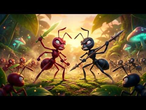 Red Ant vs Black Ant (part 2)
