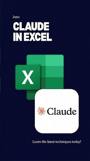 Claude in Excel - Intro