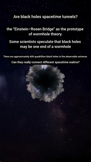 Are Black Holes Portals Through Space and Time?