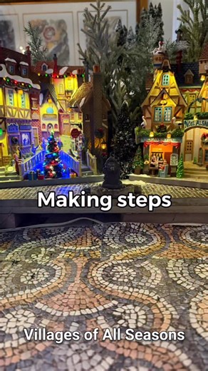 1.6K views · 588 reactions | Making steps for Christmas villages with...