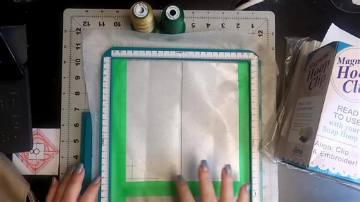 Flat Hat Embroidery on a Single-Needle Dream Machine 2: The Magnetic H