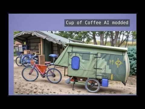 bike camper ai design – AI-Generated Bicycle Camper Concepts