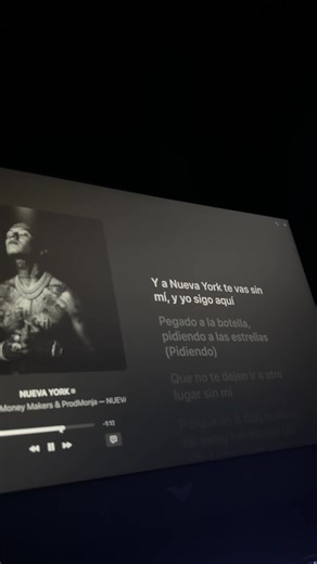 No estoy tan bleesd sin ella… #fyp #music #bleesd #nuevayork #lyrics