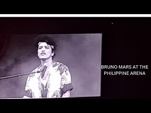 Bruno Mars Speaking Filipino during his concert