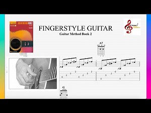 Fingerstyle Guitar - Guitar Method Book 2 | Notes & Tabs