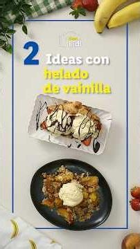 2 ideas with vanilla ice cream 🍨 #shorts