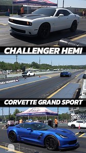 21K views · 246 reactions | Corvette Grand Sport vs Challenger HEMI Drag Racing @ Island Dragway | import2race.com | Facebook