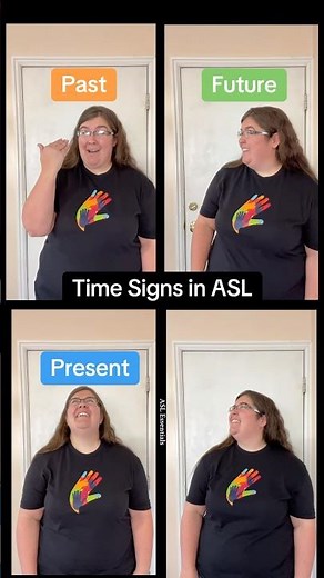 🕰️ How to sign Future, Past, and Present in ASL | ASL Essentials