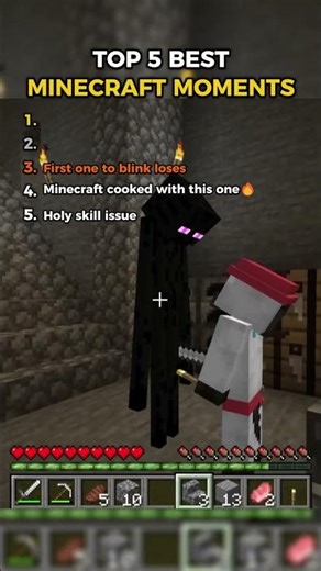 Minecraft Moments Caught in 4K 📸 #minecraft