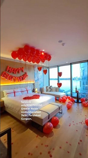 romantic room decoration surprise,romantic decoration for bedroom,room decoration for bf