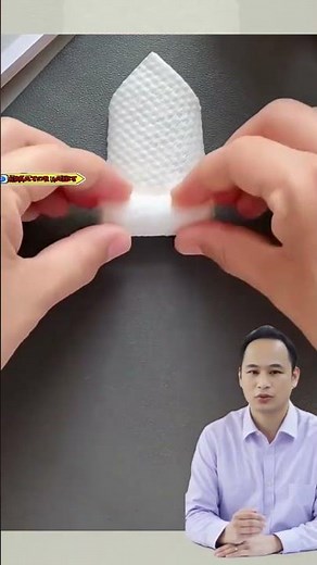 How to Fold a Tissue into a Heart ❤️ | Easy Trick#tipsandtricks
