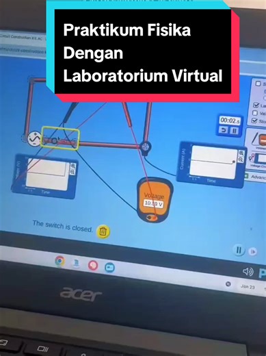 PRAKTIKUM RANGKAIAN RLC DENGAN LAB VIRTUAL phet.colorado.edu || Aplikasi ini dapat di gunak untuk beberapa mapel seperti : Fisika Kimia Biologi dll #praktikum #fisika #virtuallab #sma #serunyabelajar #gurufisika #gurutiktok #MIPA #modelpembelajaran #paguluipa #fyp #viral #rame