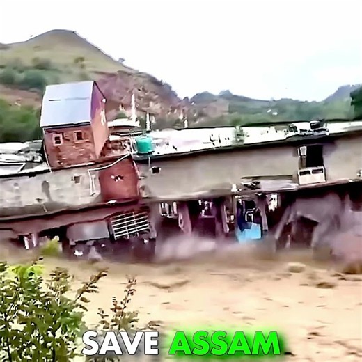 Save ASSAM 😔 | ASSAM FLOOD | Flood in ASSAM | #ytshorts #assam
