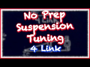 No Prep 4 Link Suspension Setup | Part 3 | Back of the Track 4 Link