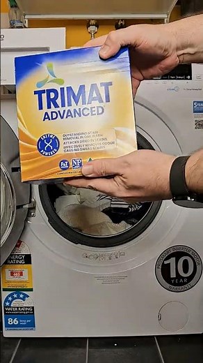 I Used Way Too Much Detergent… #detergenttest #trimat #aldi