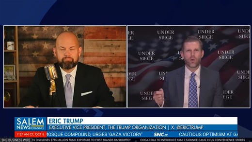 Under Siege: Eric Trump brings out the receipts with Chris Stigall. | AM 560 The Answer | Facebook