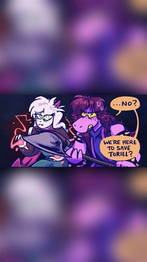 Toriel’s WHERE?! #deltarune #undertale #undertalecomicdub #silly