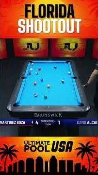 Gerson Martinez Boza vs David Alcaide | Rack 6 | 2026 Florida Shootout