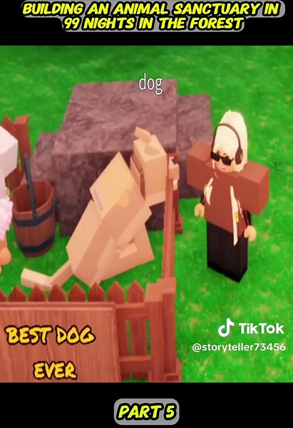 Building an Animal Sanctuary in Roblox Adventure