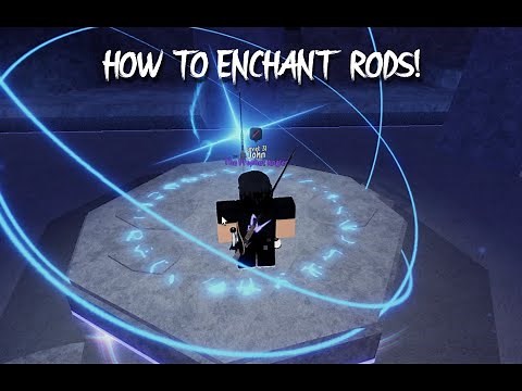 How To Enchant Fishing Rods in Roblox Fisch! | Tutorial