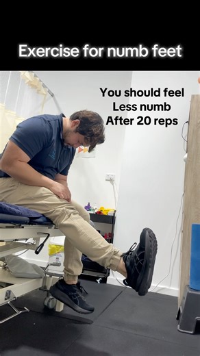Exercise for numb feet