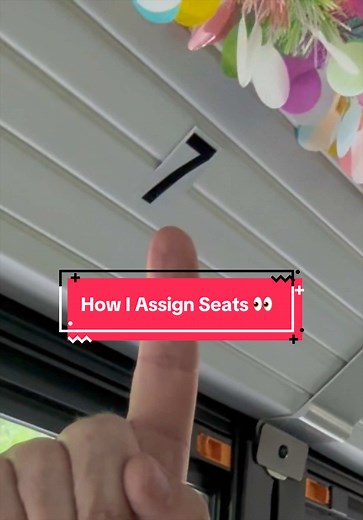 School Bus Seating Chart System for Drivers