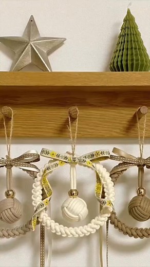 60K views · 338 reactions | Este año, decora con lo que nace de tus manos ⭐ Mini tutorial✨ #macramelove #macrametutorial #macrameart | Macranet | Facebook