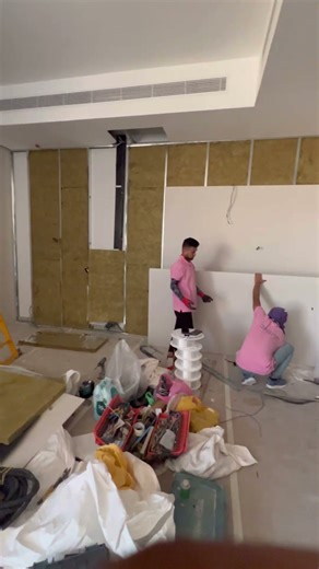 sound barrier installation