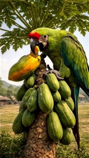 A small act of care grew into a miracle of kindness😭😭#ai#parrot