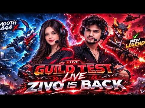 🔴 ZIVO IS LIVE FF 🔥 Road to Grandmaster 💀 100% Headshot