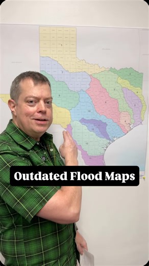 World Maps Online | Custom Wall Maps & Murals on Instagram: "Could these flooded homes have been saved? Outdated FEMA maps are still being used throughout the US, and communities are paying the price. Even though updated flood maps exist, state officials are pushing back against change. Why resist better data when lives and homes are on the line?. #climatechange #FloodZone #DisasterResponse #UrbanPlanning #texasflood #texas"