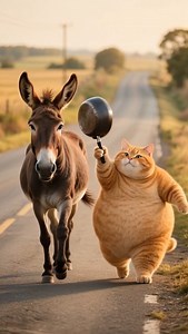#FunnyOrangeCat #AIGeneratedCat #OrangeCatMeme #HilariousCat #DigitalCatArt #CatComedy | Orange Cat