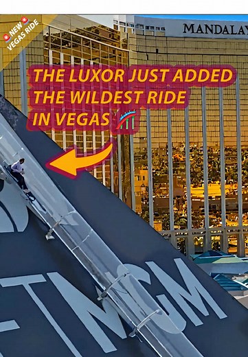 Luxor Pyramid Slide: A Crazy New Attraction in Vegas