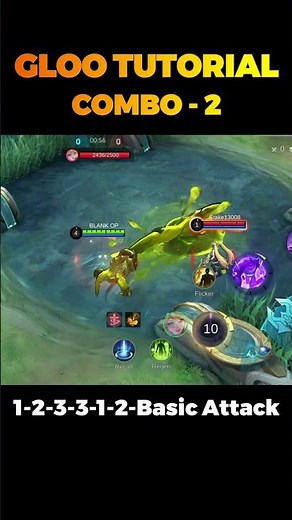 Gloo Combo Tutorial | Gloo Best Build Guide | Mobile Legends | Blank ML#gloo #gloogameplay
