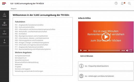 ILU - ILIAS Lernumgebung - Lehrpfade
