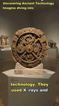 Ancient Greek Computer? ⚙️ The Antikythera Mechanism Explained #shorts #history