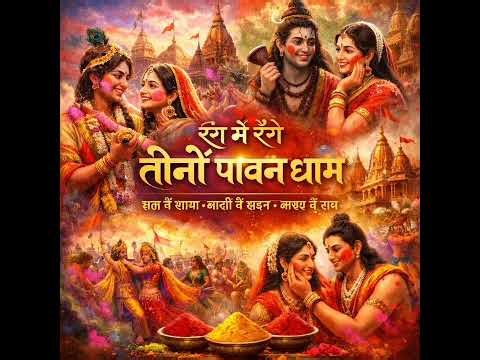 Rang Me Range Tino Paawan Dhaam | Holi Bhakti Song 2026 | Radha Krishna Holi Special Devotional Song